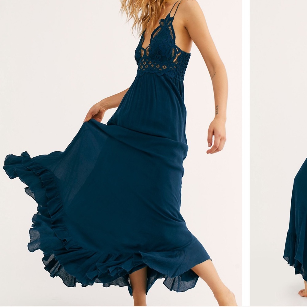 NWT Free people Adella Maxi Slip